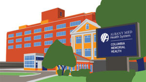 Columbia Memorial Health building illustration