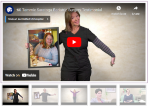 thumbnail of video testimonial about bariatric surgery