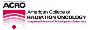 Logo graphic of the American College of Radiation Oncology