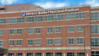 The facade of the James J. Barba Physicians Pavilion