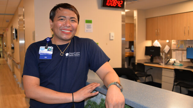 Nurse Mark Dave "Davey" Pugay, RN, from renal transplant unit (M3)