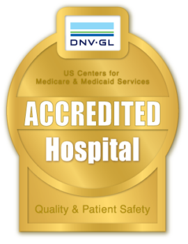 Accredited Hospital seal