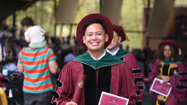 Smiling Albany Medical College Class of 2024 graduate