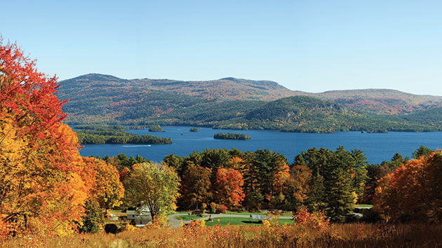 Lake George in the Glens Falls region.