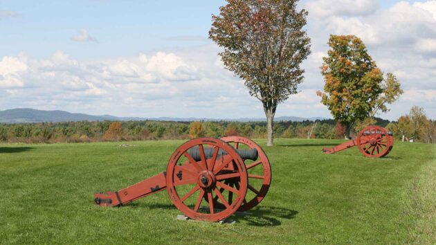 The site of The Battle of Saratoga