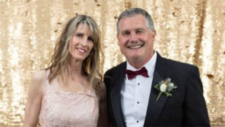 Jay and Leila Cahallan at the 2023 Columbia Memorial Health Foundation's Annual Ball