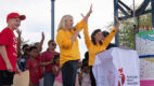 CEOs Jill VanKuren and Dorothy Urschel, DNP co-leading the Capital Region Heart Walk and Run